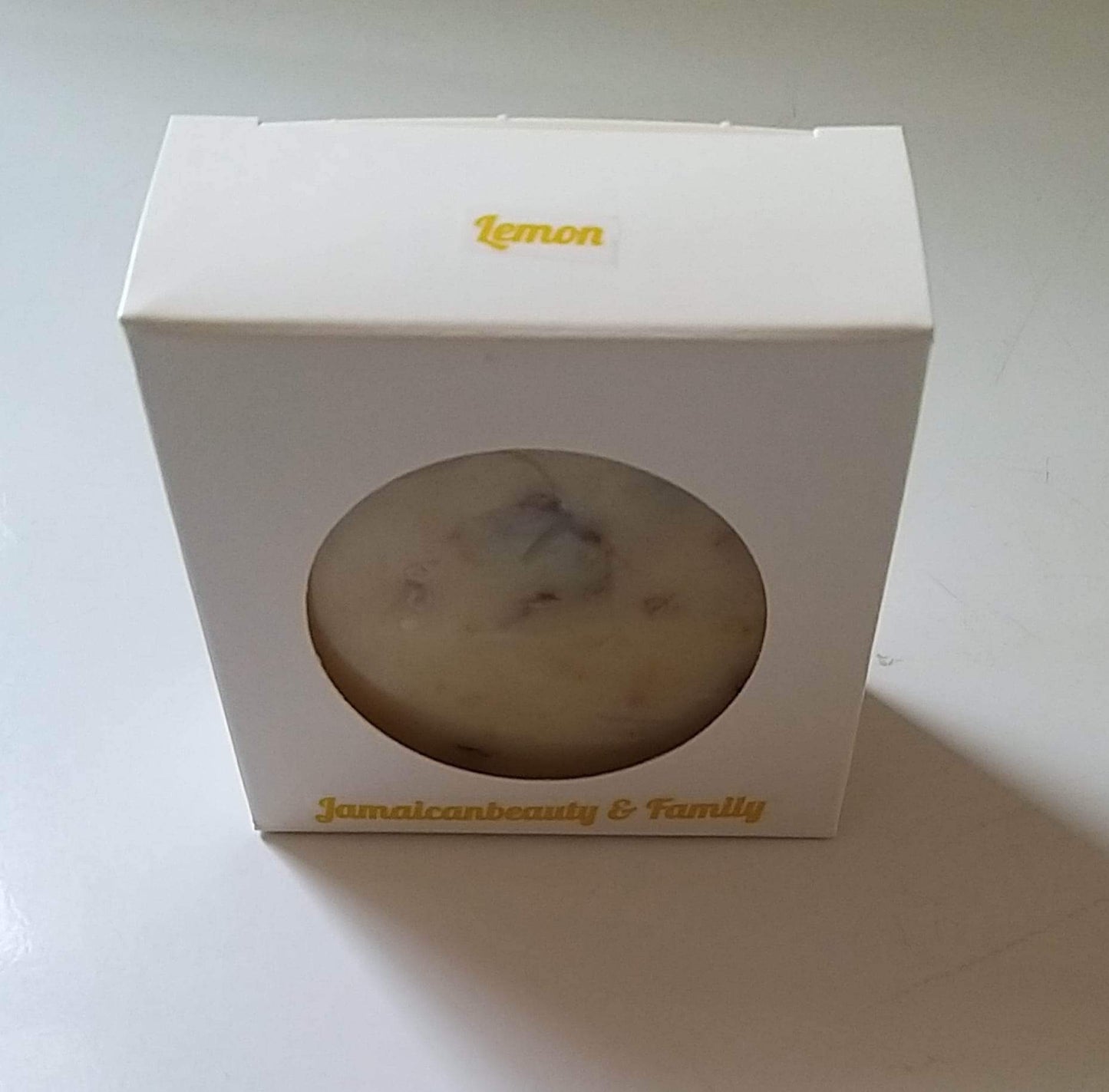 Homemade Organic Lemon Soap